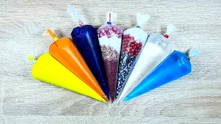 Tedy Tells...How to Make Glossy Slime with Piping Bags | Creative Slime | Slime Story | 179