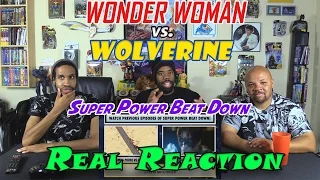 WONDER WOMAN vs. WOLVERINE (Super Power Beat Down) Real Reaction