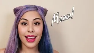 Cat ear hairstyle Tutorial