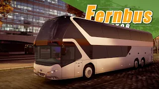 НОЧНОЙ РЕЙС НА NEOPLAN SKYLINER - Fernbus Simulator [#3]