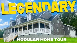 LEGENDARY modular home IN-LAW suite & GARAGE! - Greenbrier 3 Floorplan - Full House Walkthrough Tour
