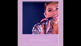 Hailee Steinfeld - Capital Letters live