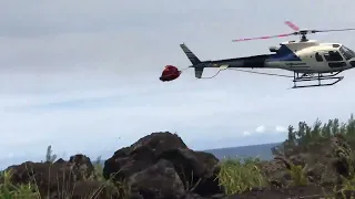 Crash hélicoptère As350 évité de justesse à la Réunion