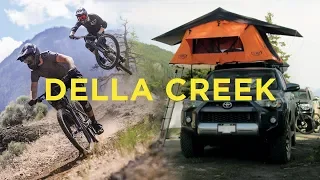 Freeriding and Camping in Della Creek, BC