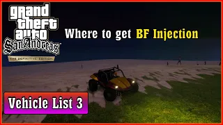 Where to find BF Injection | GTA San Andreas Definitive Edition