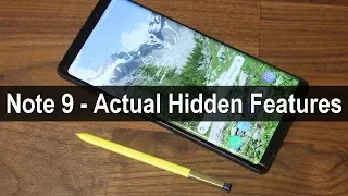 Samsung Galaxy Note 9 - 10 Actual Hidden Features EXPOSED