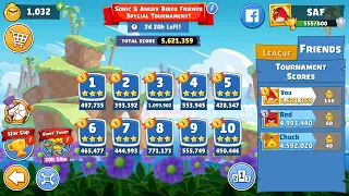 Angry Birds Friends. Sonic. Special Tournament! (18.03.2024), 3 stars. Passage from Sergey Fetisov