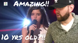 [Industry Ghostwriter] Reacts to: Angelina Jordan(10 Year Old)- Feeling Good “Live on The Stream”