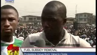 Fuel Subsidy removal:Lagos Police deploy helicopter to monitor protest