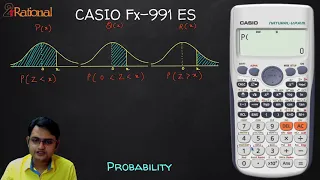 Scientific Calculator fx 991 es | Probability of Standard Normal Distribution