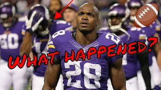 What happened to Adrian Peterson? (One of the best players in NFL history)