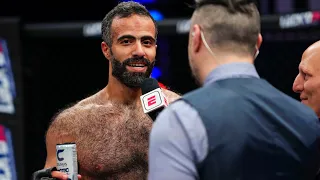 Mostafa Rashed Nada Ground & Pounds Out 1st Round Finish | PFL 9, 2023: SmartCage Interview