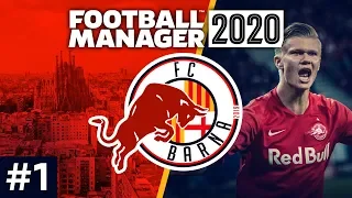 Red Bull Barcelona - Episode 1: RB Barna is Born | Football Manager 2020 Let's Play #FM20