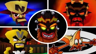 Evolution of Deaths and Game Over Screens in Crash Bandicoot Games (1996-2017)