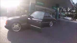 Mercedes W124 on 18" AMG - Monoblocks