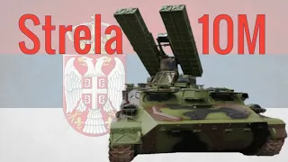 Srpska verzija raketnog sistema PVO Strela-10M Modernized missile Air Defense System 9K35 Strela-10M