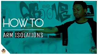 HOW TO: ARM ISOLATIONS I Animation (HIP-HOP DANCE TUTORIALS)