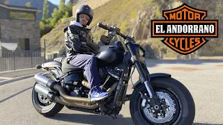 ¡Os enseño la Harley Davidson Fat Bob 114! ¡Tiene mucho más motor que el avión! | el andorrano