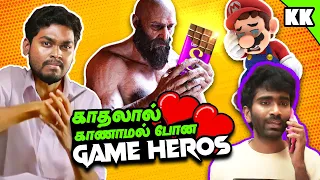 காதலால் காணாமல் போன Games! (Heroes) ❤ | Love failure Video Game Heroes 😭 #mrkk #gta