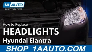 How to Replace Headlight Assemblies 07-10 Hyundai Elantra