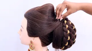 Advance juda hairstyle simple easy | girls hairstyle simple and easy | hairstyle for wedding