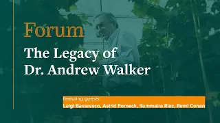 The Legacy of Dr. Andrew Walker