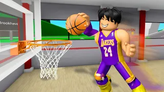 JE SUIS DEVENU JOUEUR DE BASKET PROFESSIONNEL SUR BROOKHAVEN ROBLOX