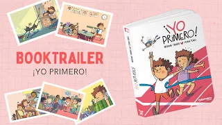 Booktrailer ¡YO PRIMERO! el nuevo cuento de Míriam Tirado y Joan Turu sobre envidia y competitividad