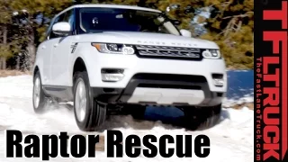 Raptor Rescue: 2016 Range Rover Sport Gold Mine Hill Snowy Misadventure