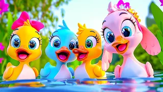 Cute Little Duck Song & Doctor Song, Police Song | Pipokiki Nursery Rhymes & Kids Song