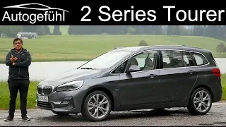 BMW 2-Series Gran Tourer FULL REVIEW 2 Series MPV 2er Facelift 2019 - Autogefühl