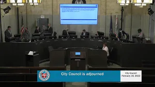 Oklahoma City Council Meeting - February 15, 2022