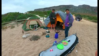 ROUGH CAMPING up the West Coast PART 2 - EP 12