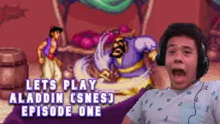 Let's play Aladdin (snes)! [Aladdin EP 1]