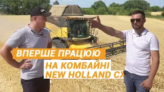 New Holland CX8.80 на збиранні пшениці на Сумщині | Як комбайн справляється з урожайністю 6 т/га