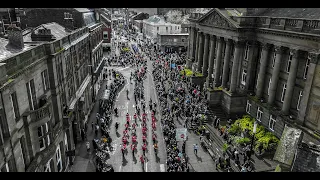 St George`s  Day Parade. Morley, Leeds 2024