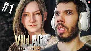 RESIDENT EVIL VILLAGE - O INÍCIO DE GAMEPLAY, Dublado em Português PT-BR | PS5 em 4k 60fps