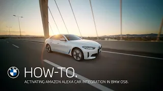 Как активировать Amazon Alexa в BMW с операционной системой 8-й версии от июля 2022 года.