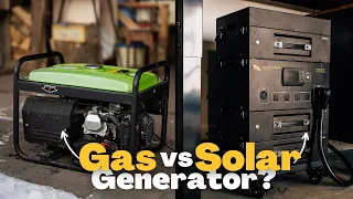 Gas vs. Solar Generator | Solar Power for RV