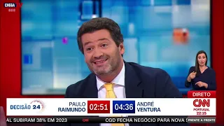 André Ventura arrasou Paulo Raimundo e o comunismo