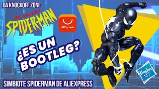 ⚠️ Simbiote Spiderman Marvel Legends Aliexpress Reseña y Analisis #review #unboxing #marvel #hasbro