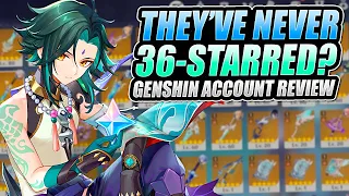 This WHALE COLLECTOR has NEVER cleared Spiral Abyss | Genshin Account Review #21