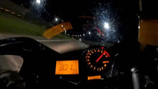 Honda CBR 929RR FireBlade Top speed! Full throttle attack again!