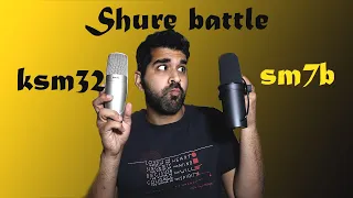 Comparing the Shure SM7B VS Shure KSM32 | Dynamic VS condesner  Microphones