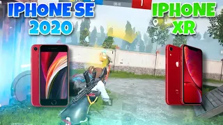 IPHONE SE 2020 VS IPHONE XR | IPHONE SE 2020 PUBG TEST? | HDR +EXTREME 🔥✨🚀