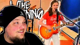 First Time Hearing THE WARNING cover Metallica Enter Sandman (Reaction)