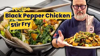 Recipe: Andrew Zimmern's Black Pepper Chicken
