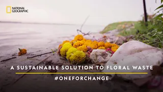 A Sustainable Solution to Floral Waste | Ankit Agarwal | #OneForChange