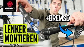 Wie man einen Fahrradlenker montiert (& Schalt- und Bremshebel einstellt)