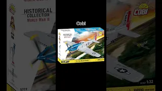 #cobi vs #brickmania  P-51 Mustang